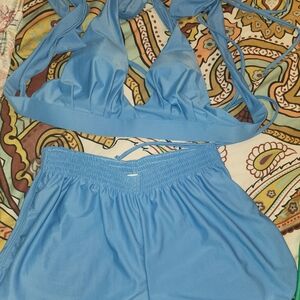 Beautiful Blue Bathing Suit